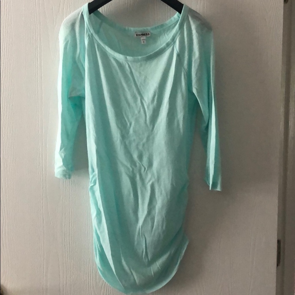 Blue express 3/4 length shirt